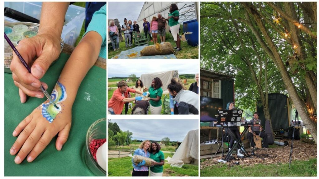 Pilzworkshop und Kinderkunst beim Generation Restoration Sommerfest 2024